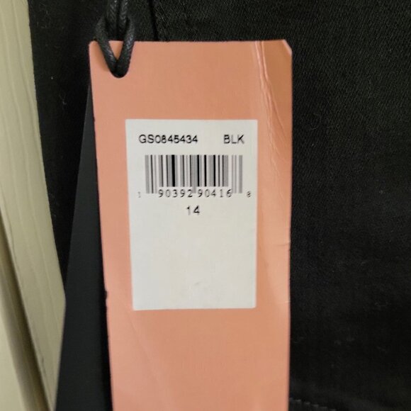 NWT 7 For All Mankind JEN 7 Women’s Size 14 Slim Fit Bootcut Jeans Black - Picture 6 of 10